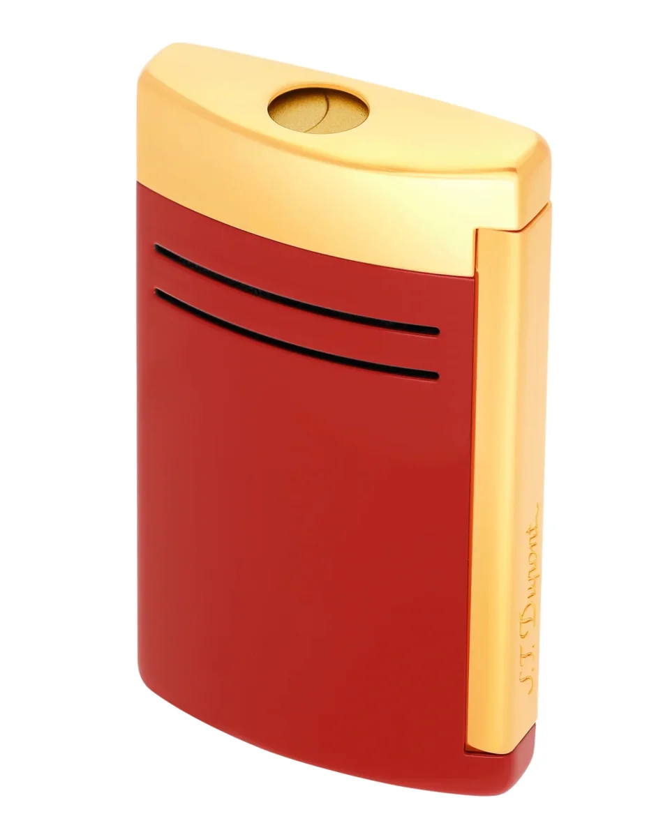 S.t.dupont accendino Maxijet Fiamma Potente Antivento Ricaricabile bordeaux 020174