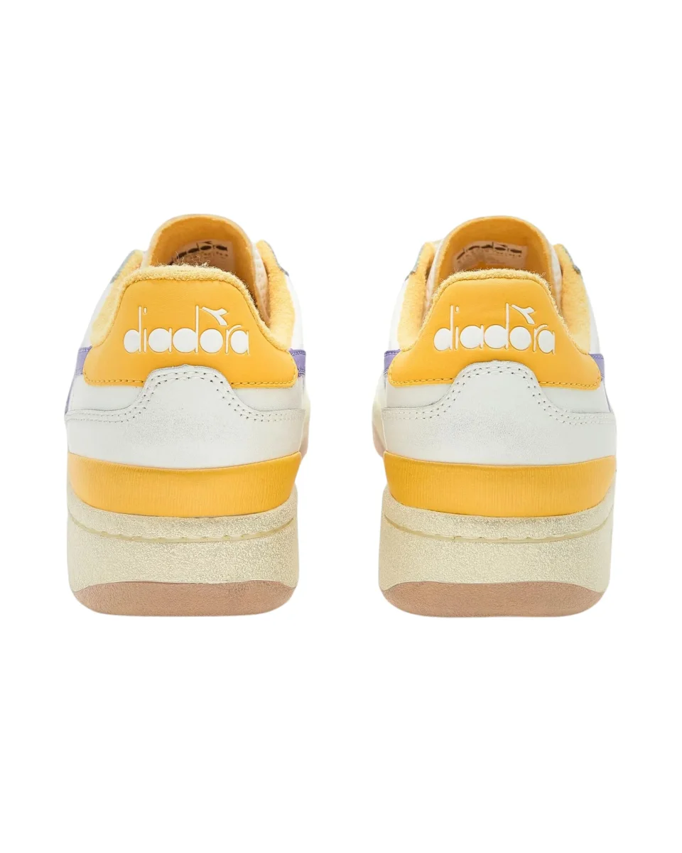 Diadora Sneakers Davis Pelle Bianco - immagine 4