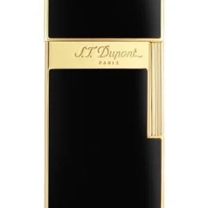 S.t.dupont Potente Fiamma Torcia Laccato Biggy Nero Unisex