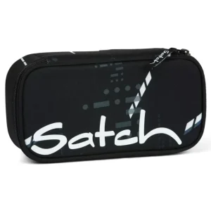 Satch Astuccio Rigido Ninja Matrix 22x6x11 Cm Poliestere Riciclato Nero Bianco Bambino Unisex