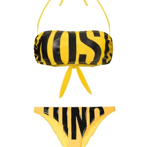 Moschino Swim Bikini Bicolore Giallo