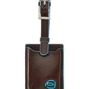 Piquadro Targhetta Per Valigia Porta Indirizzo Con Connequ Marrone Unisex