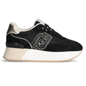 Liu Jo Sneakers Pelle/Suede/Mesh Nero