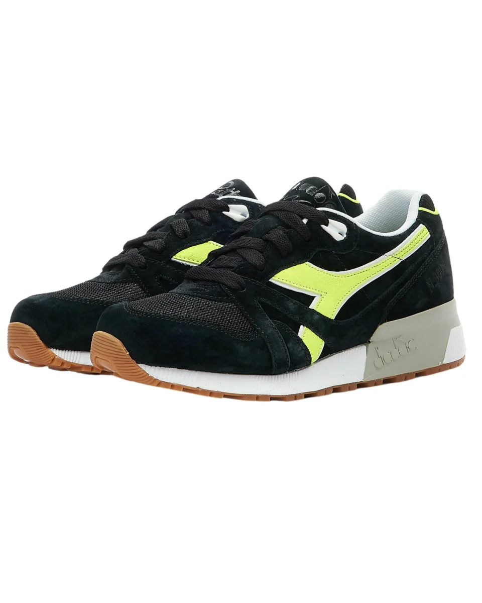 Diadora Sneakers Limited Edition Borussia Dortmund Pelle Nero - immagine 3