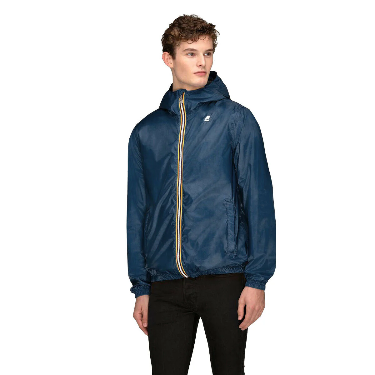 K-way Giacca Antivento Jukes Blu Uomo - immagine 3