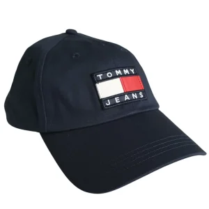 Tommy Jeans Cappello Baseball TJW Heritage Cotone Blu