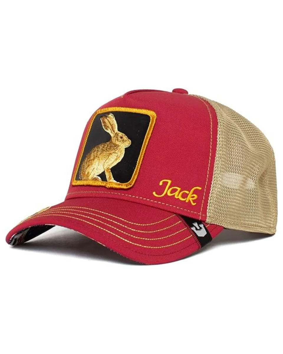 Goorin Bros. Baseball Trucker Cap Cappellino Rosso Unisex - immagine 3