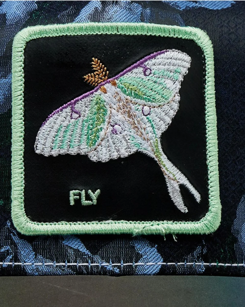 Goorin Bros. Baseball Trucker Cap Cappellino Falena Nero Multicolore Unisex - immagine 4