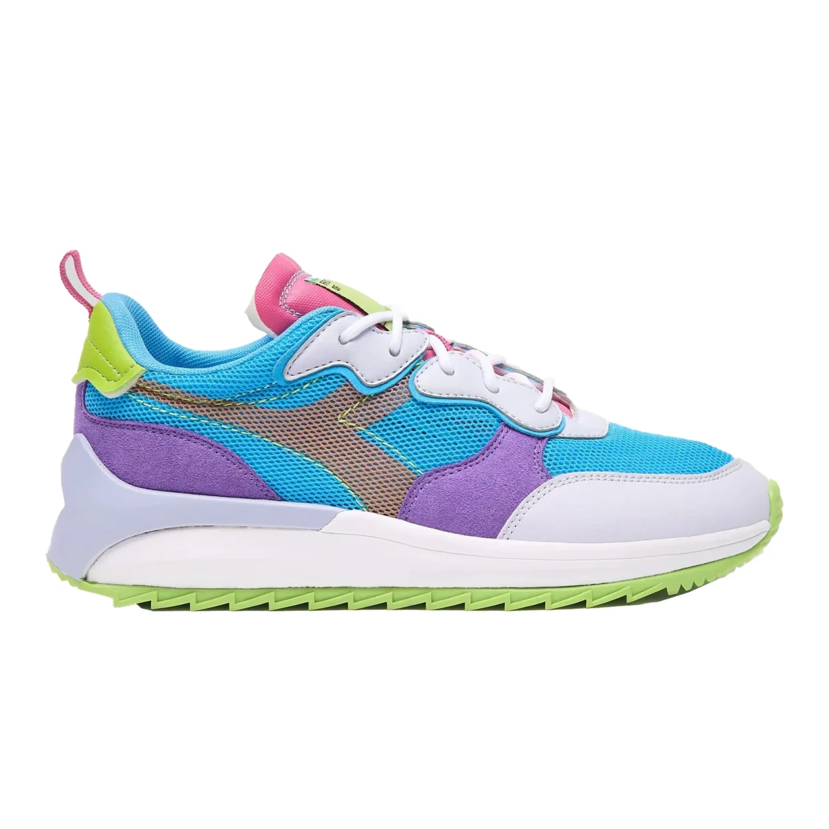 Diadora Sneakers Jolly Mesh WN Pelle Azzurro