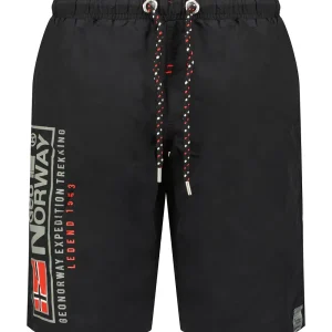 Geographical Norway Bermuda Mare Piscina Corto Nero Uomo