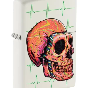 Zippo Antivento, Ricaricabile Multicolore 48659 CYBER TESCHIO