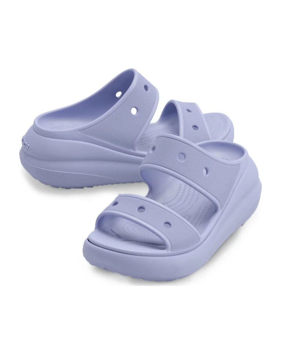Crocs Sandali Classic Crush Poliammide Viola - immagine 4