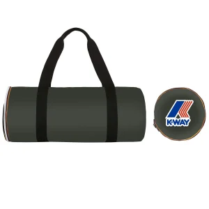 K-way Duffle David Sacca Packable Impermeabile Nero Uomo