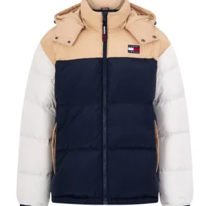 Tommy Jeans Giubbotto Alaska Eco Riciclato Multicolore