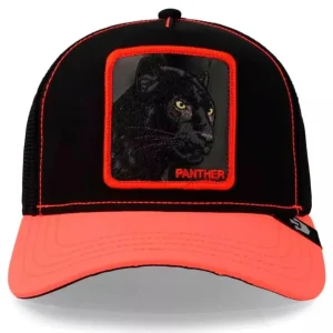 Goorin Bros. Baseball Trucker Cap Panther 'Glow in the Dark' Edition Nero Arancio Unisex