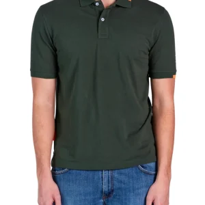 Suns Polo t-shirt Federico Classic Tag Verde Uomo