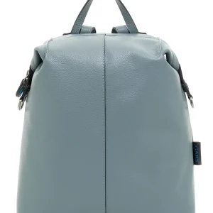 Gabs Zaino Grande con versione Borsa Shopper 100% Pelle Opaco Aloe