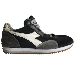 Diadora Heritage Sneakers Equipe H Dirty Stone Wash Evo Pelle/Tela Nero