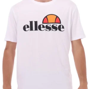 Ellesse T-shirt S/s Logo Esteso Bianco Uomo