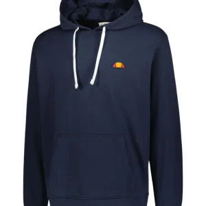 Ellesse Hoodie Patch Logo Blu Uomo