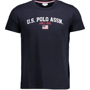 U.s. Polo Assn. Maglia Manica Corta 61504 Blu Uomo