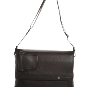 Piquadro Borsa Portadocumenti Portapc Monitor Laptop Testa di Moro Uomo