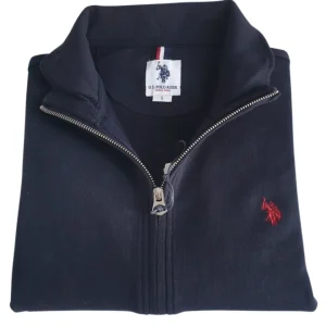 U.s. Polo Assn. Full Zip Blu Uomo