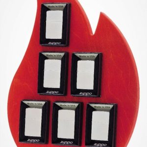 Zippo Espositore 6 Posti Accendini Vuota
