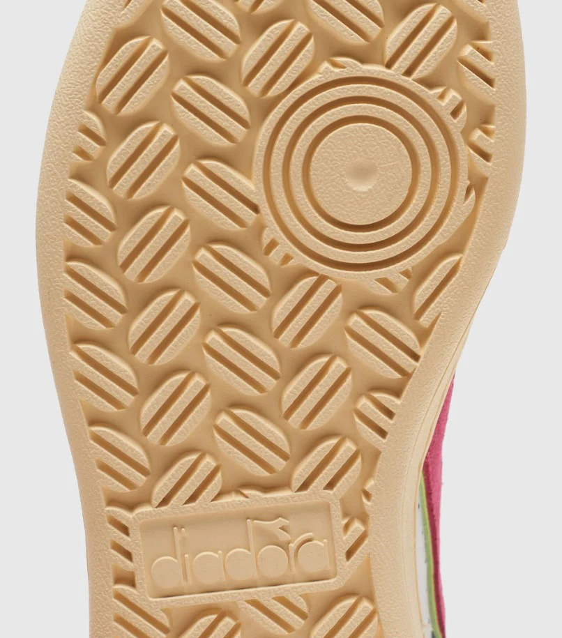 Diadora Sneaker Magic Basket Low WN in Pelle Bianco - immagine 6