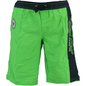 Geographical Norway Pantaloncino Mare Piscina Verde Uomo