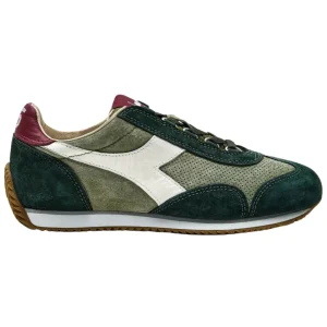 Diadora Heritage Sneakers Equipe Suede SW in Pelle Verde