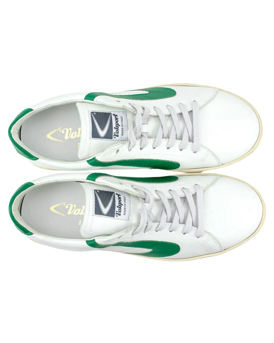 Valsport Sneaker In Pelle Bianco Uomo - immagine 3