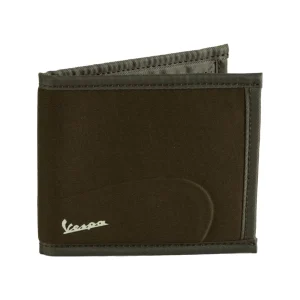 Vespa Porta Carte Neoprene Verde Uomo