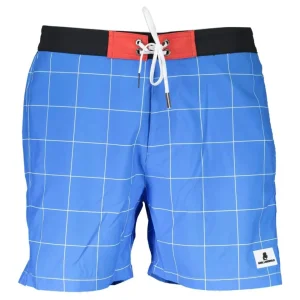 Karl Lagerfeld Boxer da Mare Check Boardshort Blu