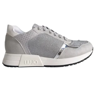 Liu Jo Sneakers Kiss 502 Similpelle Argento