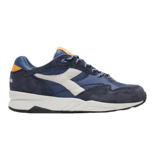 Diadora Heritage Sneakers Eclipse Premium Tela e Pelle Blu