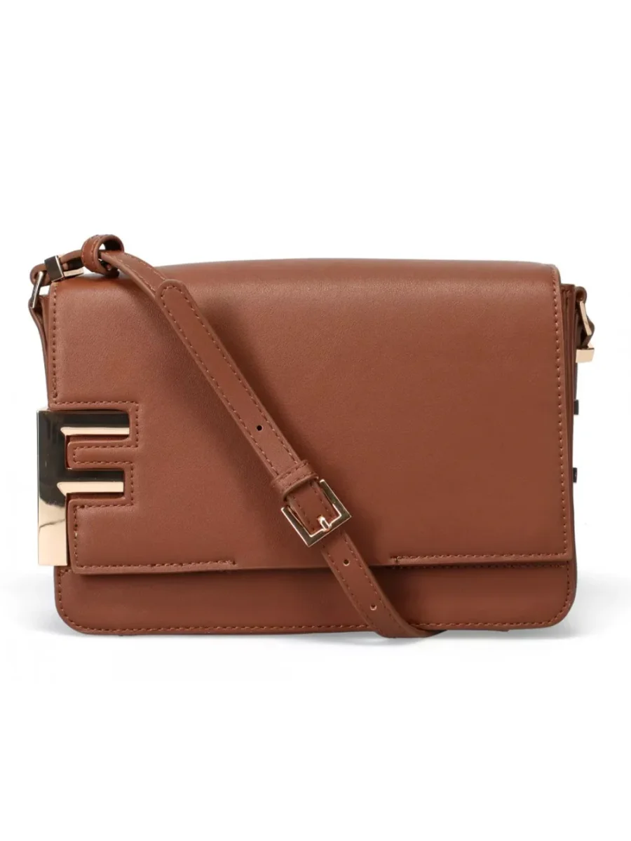 Fracomina Shoulder Bag Tracolla Marrone Donna - immagine 3