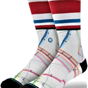 Stance Calze Casual Bianco Uomo