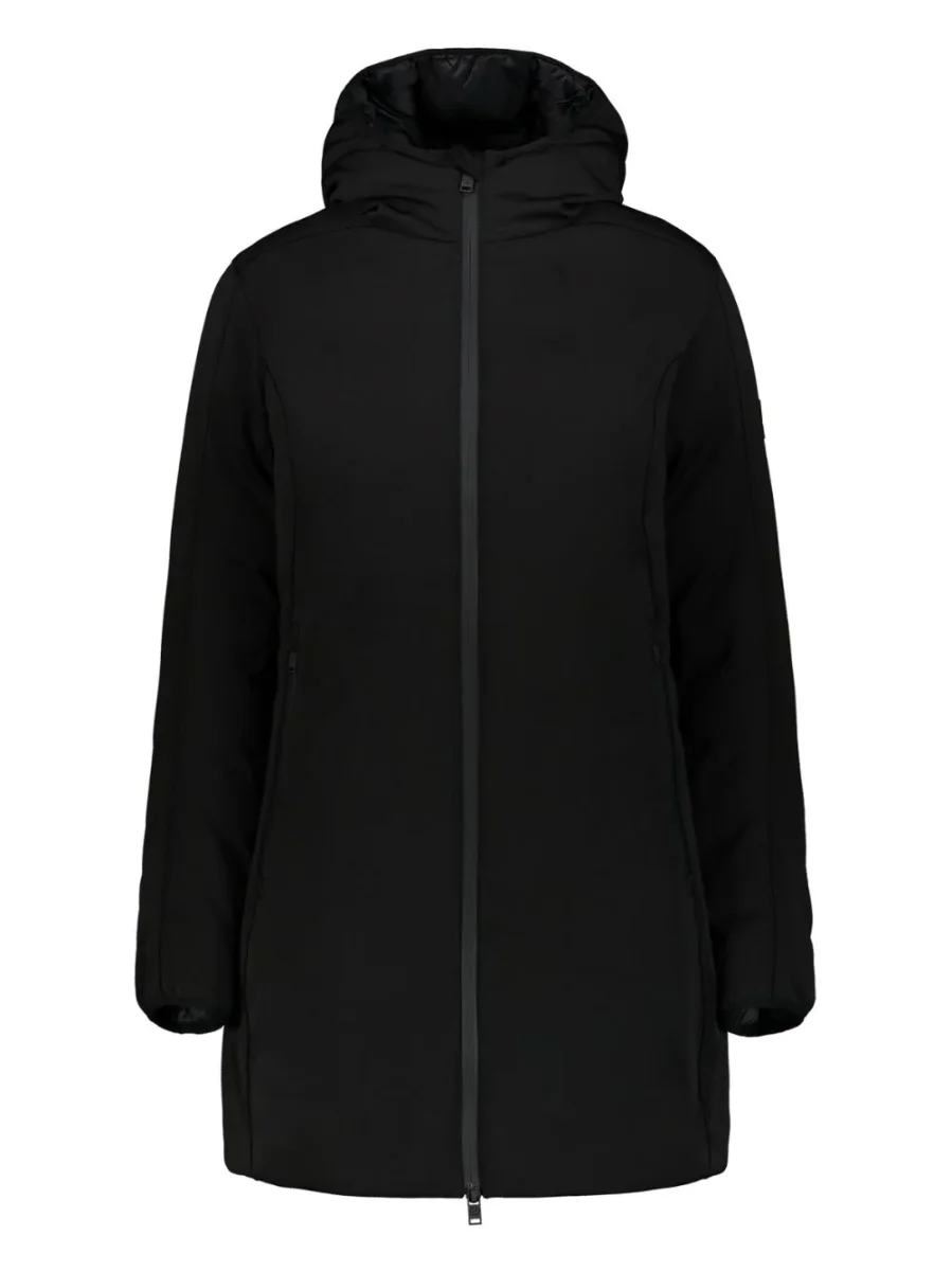 Ciesse Piumini Ysabel Parka Giacca Traspirante Impermeabile Softshell Active Cappuccio Nero Donna