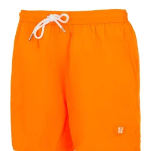 Suns Costume da bagno Boxer Mare Santa Margherita Arancione Uomo