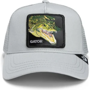 Goorin Bros. Trucker Cap Cappellino Animal 'Swamp Monster' Grigio Chiaro Unisex