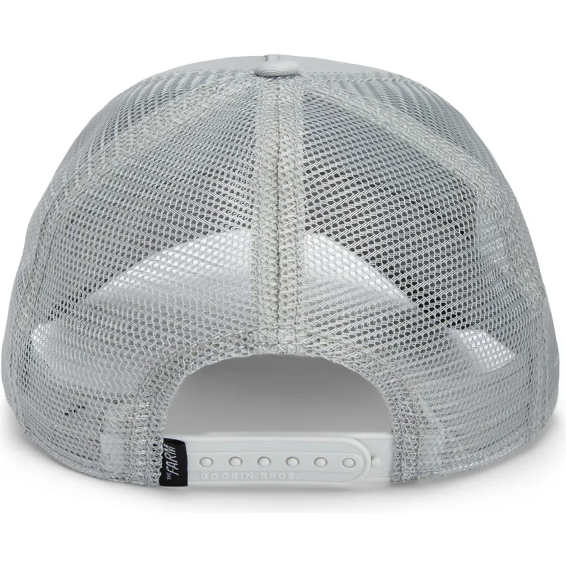 Goorin Bros. Trucker Cap Cappellino Animal 'Swamp Monster' Grigio Chiaro Unisex - immagine 3