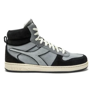 Diadora Sneakers Alta Magic Canvas Cerato/Pelle Nero