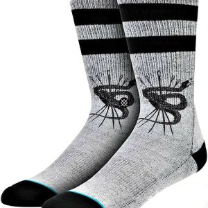 Stance Calze Athletic Combed Cotton Grigio Uomo