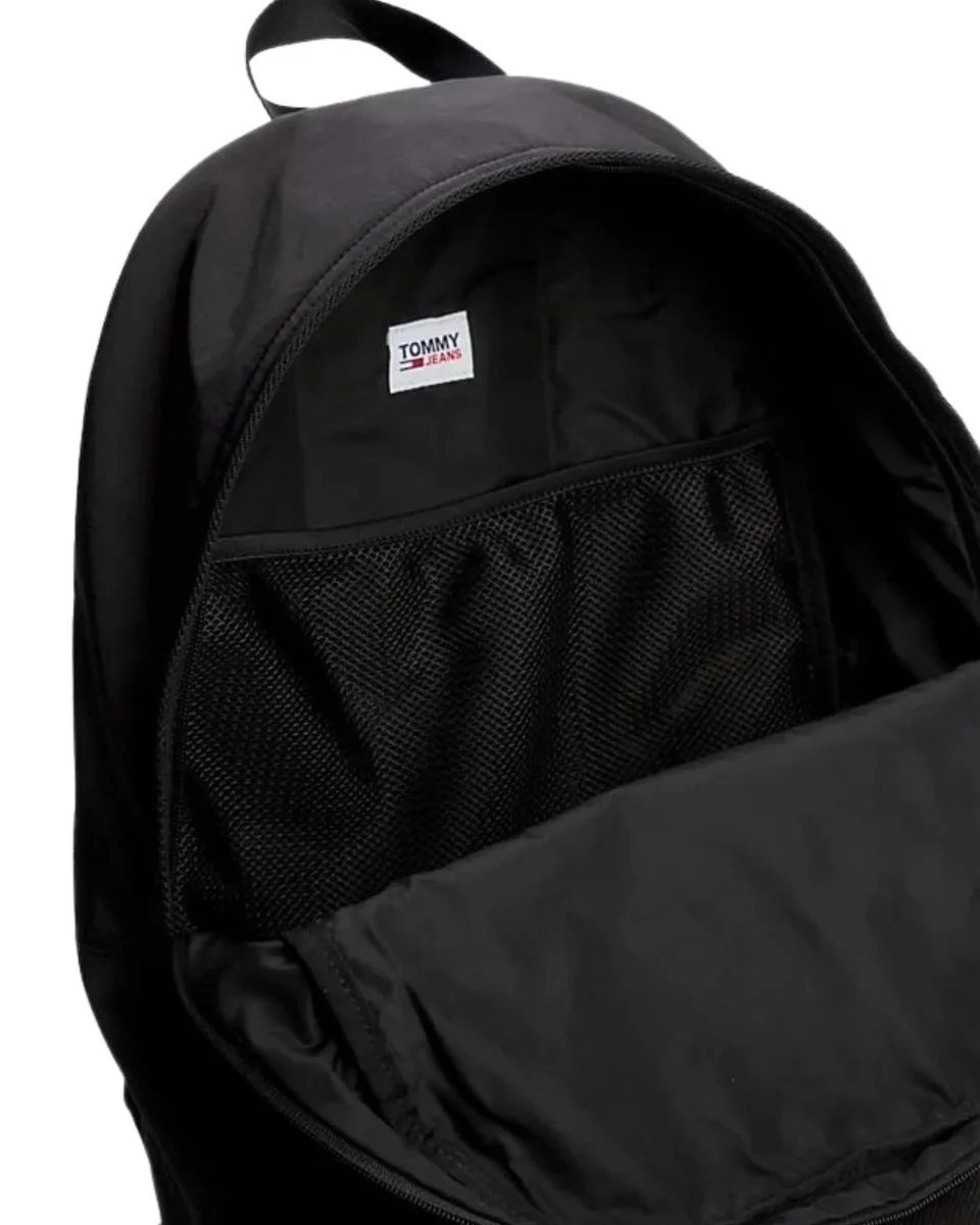 Tommy Jeans Zaino Mission Backpack in Nylon Nero - immagine 4