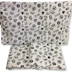 Juventus Baby Completo Letto Bianco Bambino cotone scatola regalo