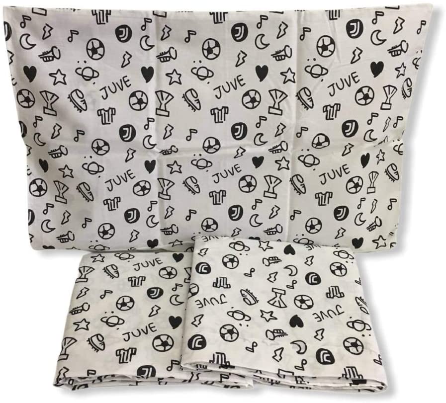 Juventus Baby Completo Letto Bianco Bambino cotone scatola regalo