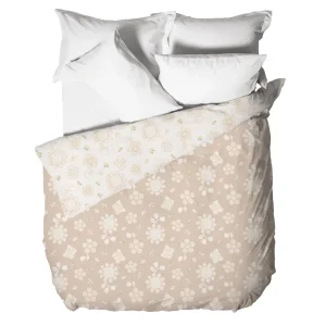 THUN sacco copripiumino matrimoniale - Fantasia Exclusive Collection Beige 019818