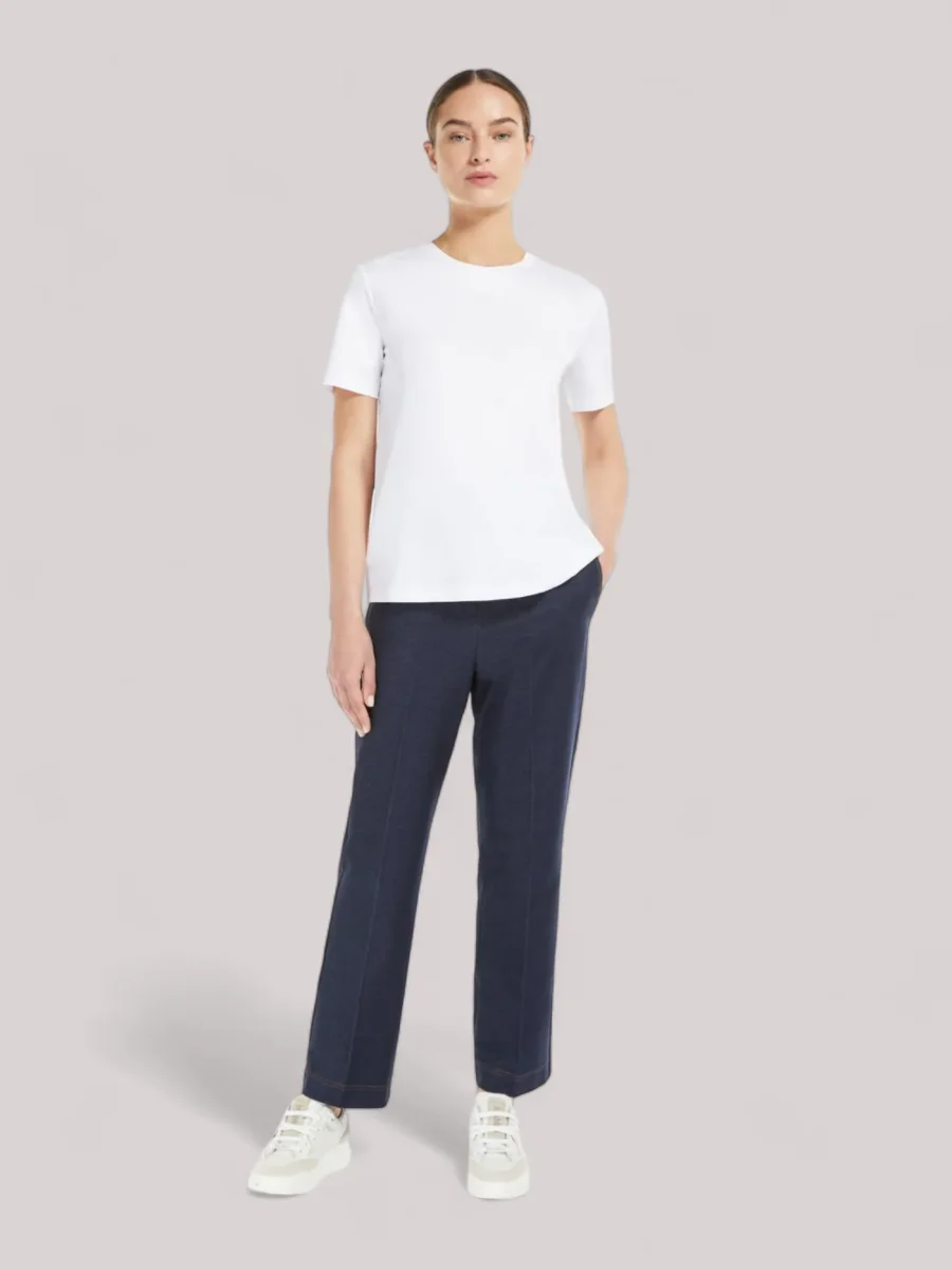 T-SHIRT DONNA BIANCO OTTICO - immagine 3