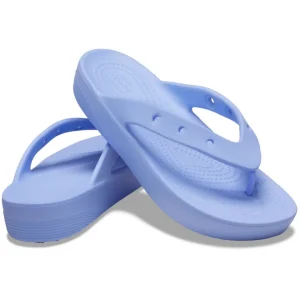 Crocs Infradito con Piattaforma Classic Platform Flip Viola